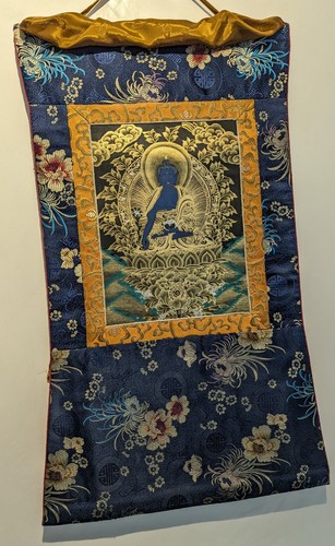 Tibetan thangka painting - tibetan,