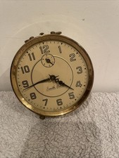 Rare Vintage Smith Alarm Clock Cream Circa 1950s Not Working