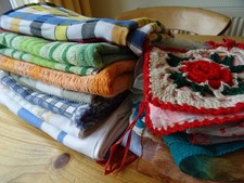 Job Lot Vintage Linens