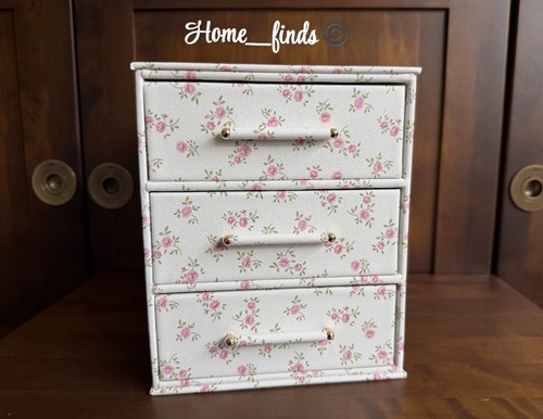 Shabby chic floral - mini, chest