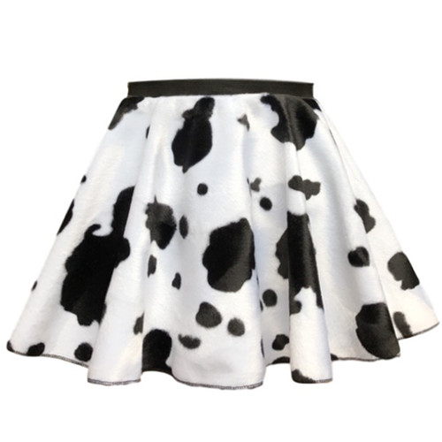 Cow girl costume - girl, print