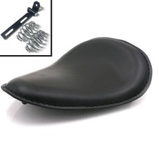 Black Slim Solo Bobber Seat