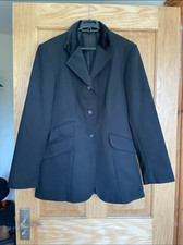 Black The Colswold Show Jacket - Size 36"/14