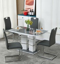 Dining Table Set TIVOLI Grey