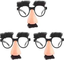 3 Halloween Disguise Glasses