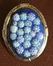 New Handmade Blue Millefiori
