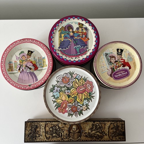 Quality street tins - tins, lb