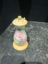 Vintage hat pin holder floral - hat,