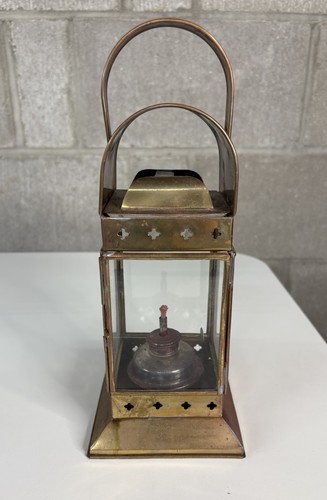 Vintage brass carriage - 11”,
