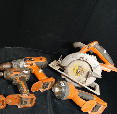 Ridgid cordless power tool set - cordless,
