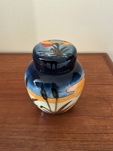 Moorcroft ginger jar - 6”,