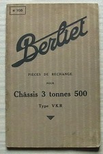 BERLIET CHASSIS 3 TON 500 TYPE