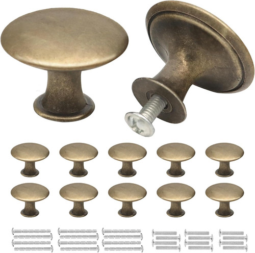 10pc vintage round - 10pc, bronze