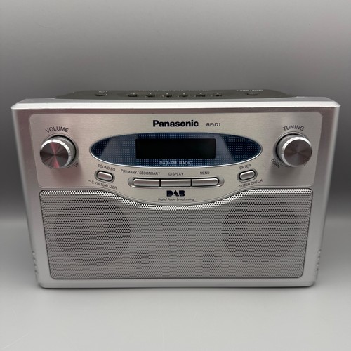 Panasonic dab fm radio - rf-d1, dab-fm