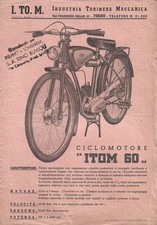 Moped itom flyer 1949 - "itom, 60"