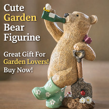 Natural Bertie Bear Gardening