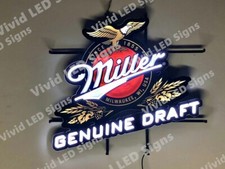 Vivid LED Miller Lite Beer MGD