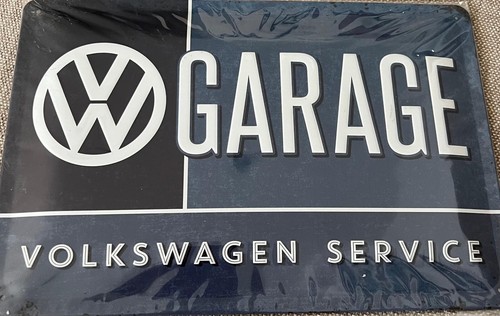 Volkswagen metal sign - metal,