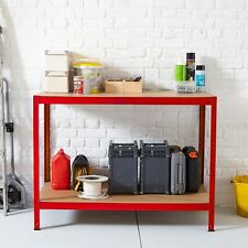 Neo Workbench Garage Metal Steel Bench DIY Shed Warehouse Work Tool Table