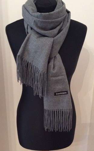 Dark grey super - dark, cashmere