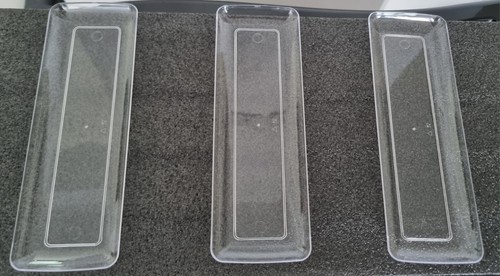 Small starter plates clear - small,