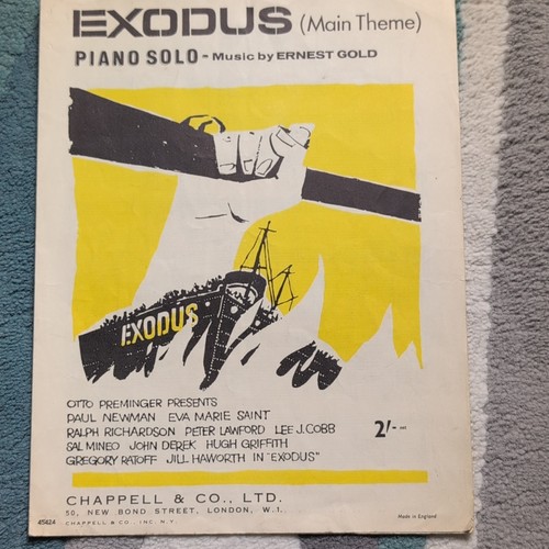 Exodus piano solo - theme),