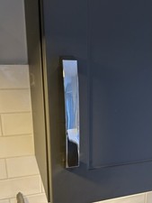 160mm Chrome Modern Kitchen Door Handles