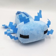 Stuffed Axolotl Plush Blob Minecraft Plush Toy Stuffed Animal pink blue NEW
