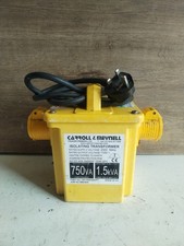 Carroll & Meynell 750VA Step-Down Isolation Transformer 110v x2 sockets  K2B4