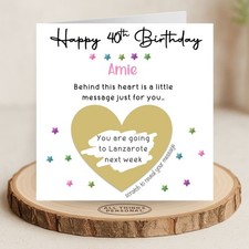 Birthday Card Scratch Reveal