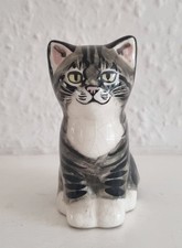 Seneshall Pottery Small Cat / Kitten ~ #60 ~ 3" high
