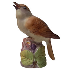 Royal Worcester Nightingale Bird Figurine	