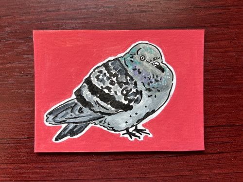 Aceo original acrylic - acrylic, painting