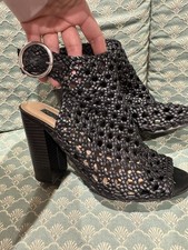 Open Toe Sandals - black size