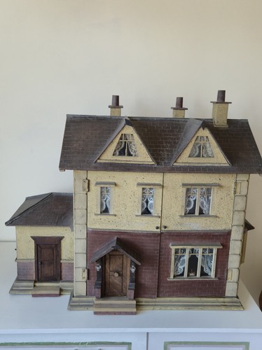 Antique victorian dolls - antique, house