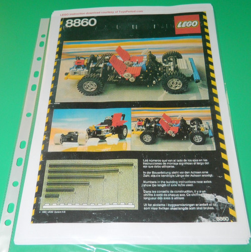 Technic 8860 car chassis - technic,