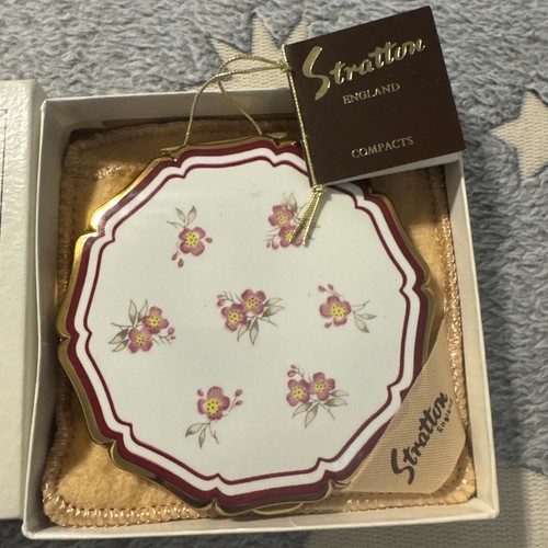 Vtg stratton enamel pink - vtg,