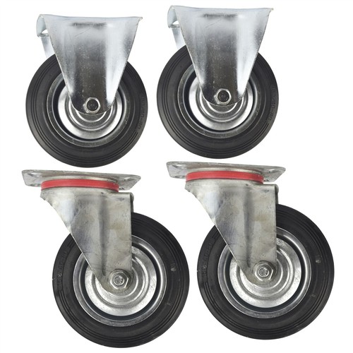Rubber fixed and - (150mm),