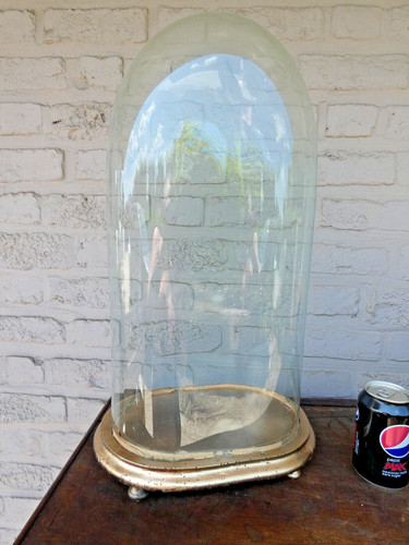 Antique french oval large