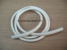 LAMBRETTA WHITE- CREAM TOOL BOX DOOR SURROUND RUBBER.  GP-LI-SX-TV NEW