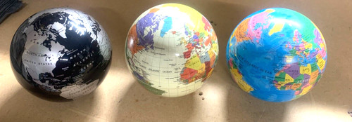 Rotating world globe - globe, map