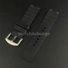 Black Silicone Rubber Watch