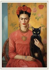 Large size Frida Kahlo print