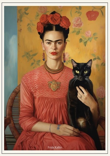 Large size frida kahlo - large,