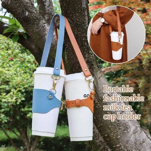 Travel water cup - water, strap