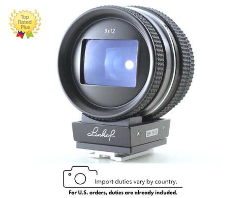 Near mint linhof 4x5 9x12 - [near,