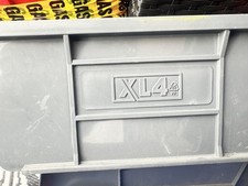 Blue Plastic Parts Bins - Component Storage Boxes Picking Boxes Garage Workshop