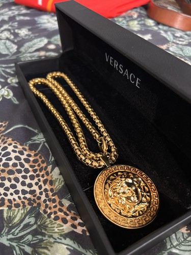 Versace medusa medallion chain - medusa,