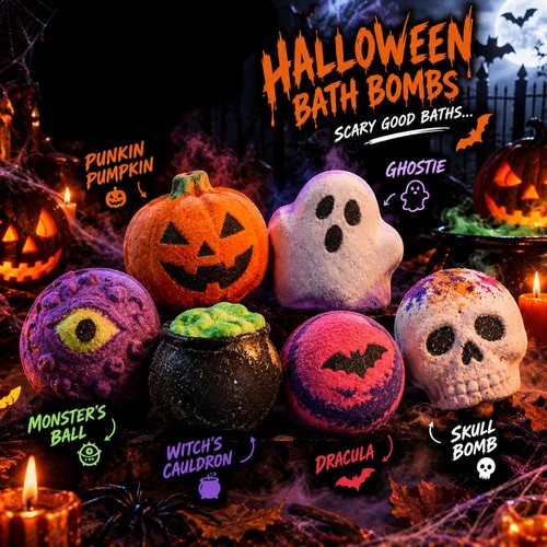 Lush halloween bath bombs set - lush,