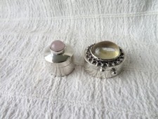 2 VINTAGE,  SILVER STONE SET